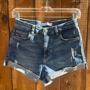 NWOT Zara Trafaluc denim wear shorts